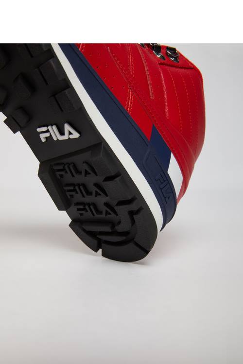 Fila Fitness Hiker Mid Superge Moški Rdeča / Mornarica / Bela | Fila435IY