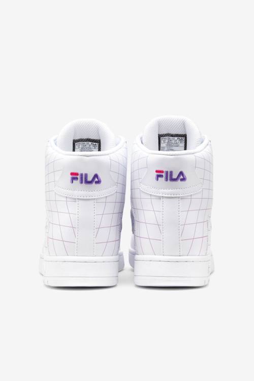 Fila Fx-dsx Mid Superge Ženske Bela / Vijolična | Fila603RP