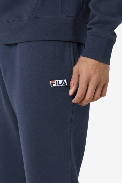 Fila Garin Jogger Hlače Moški Mornarica / Bela | Fila702WU