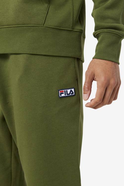 Fila Garin Jogger Hlače Moški Olivno Zelene | Fila537YS