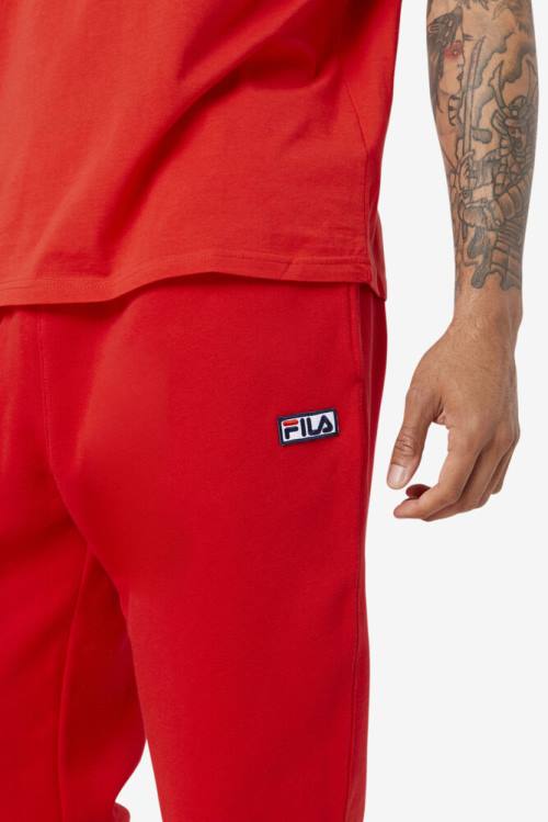 Fila Garin Jogger Hlače Moški Rdeča | Fila517WC