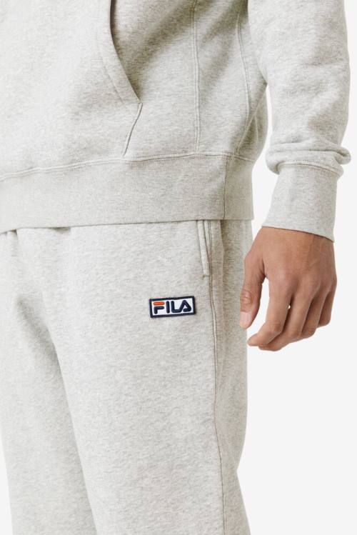 Fila Garin Jogger Hlače Moški Siva / Bela | Fila481EP