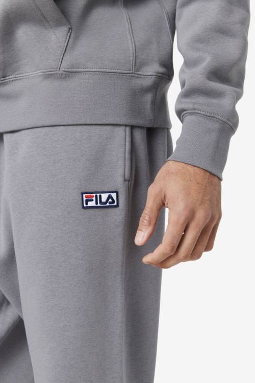 Fila Garin Jogger Hlače Moški Siva | Fila451CU