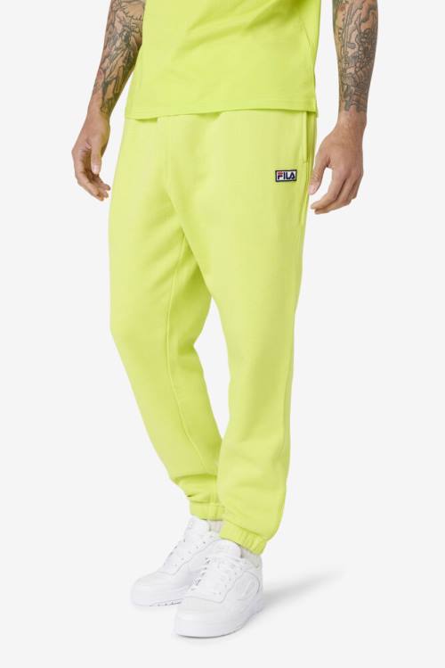 Fila Garin Jogger Hlače Moški Svetloba Zelena | Fila573WQ