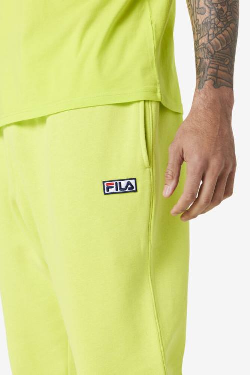 Fila Garin Jogger Hlače Moški Svetloba Zelena | Fila573WQ