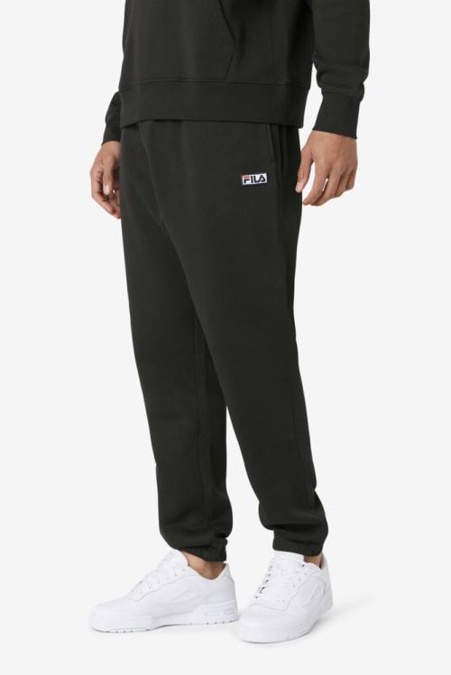 Fila Garin Jogger Hlače Moški Črna / Bela | Fila054SB