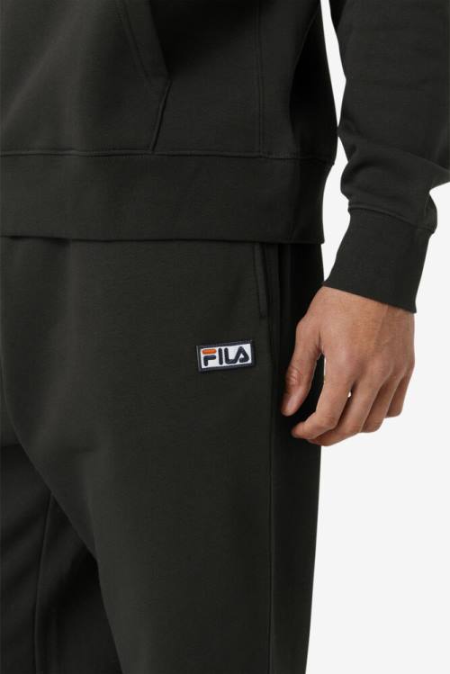 Fila Garin Jogger Hlače Moški Črna / Bela | Fila054SB