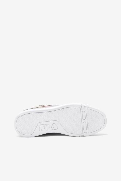 Fila Gennaio Prism Suede Superge Ženske Kovinski Srebrna / Bela | Fila459WP