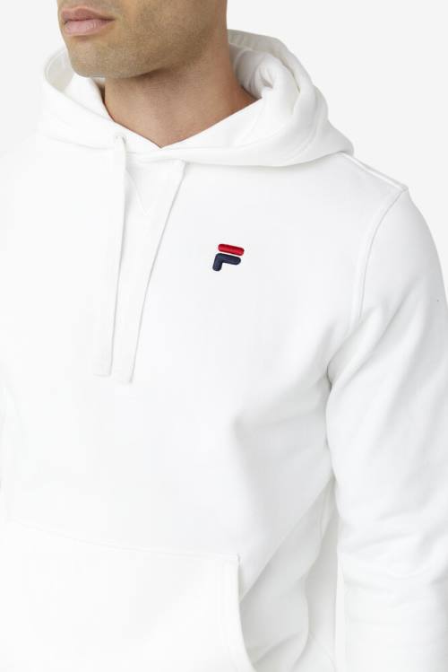 Fila Godfrey Pulover s kapuco Moški Bela | Fila201SN