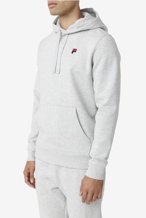 Fila Godfrey Pulover s kapuco Moški Svetloba Siva | Fila172YQ