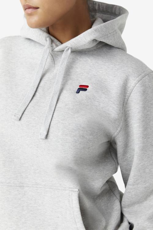 Fila Godfrey Pulover s kapuco Moški Svetloba Siva | Fila172YQ