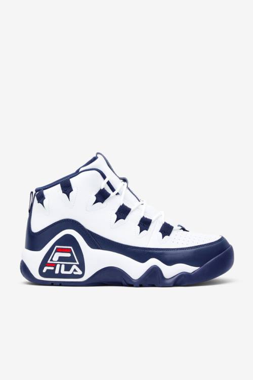 Fila Grant Hill 1 Superge Moški Bela / Mornarica / Rdeča | Fila420NY