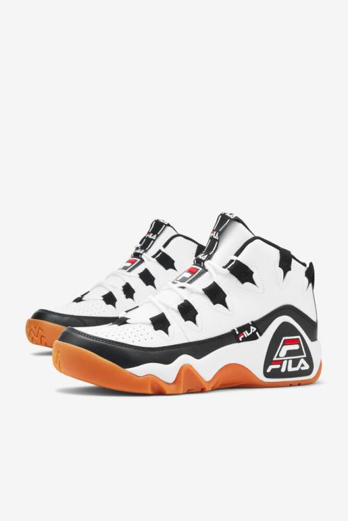 Fila Grant Hill 1 Tarvos Superge Moški Bela / Črna / Rdeča | Fila472IE