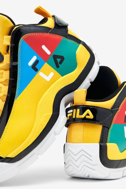 Fila Grant Hill 2 Festival Superge Moški Črna / Modra Svetloba Turkizna | Fila809PC