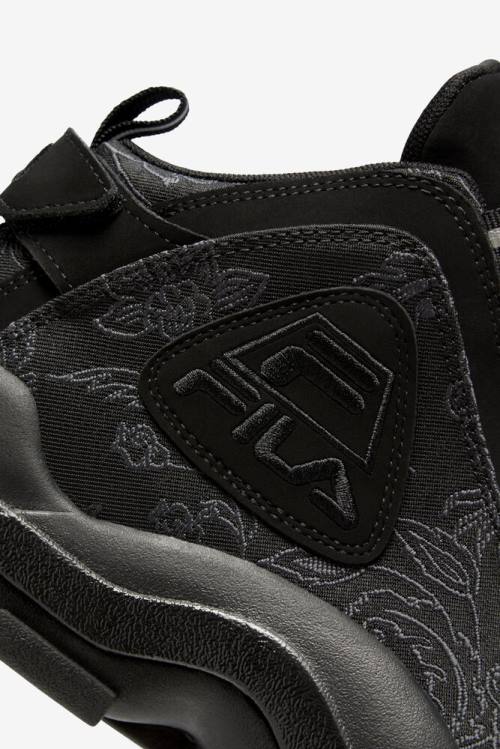 Fila Grant Hill 2 Floral Jacquard Superge Ženske Črna | Fila041SG