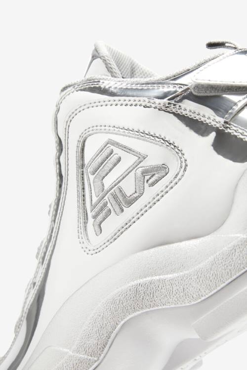 Fila Grant Hill 2 Metallic Superge Moški Kovinski Srebrna | Fila253NP