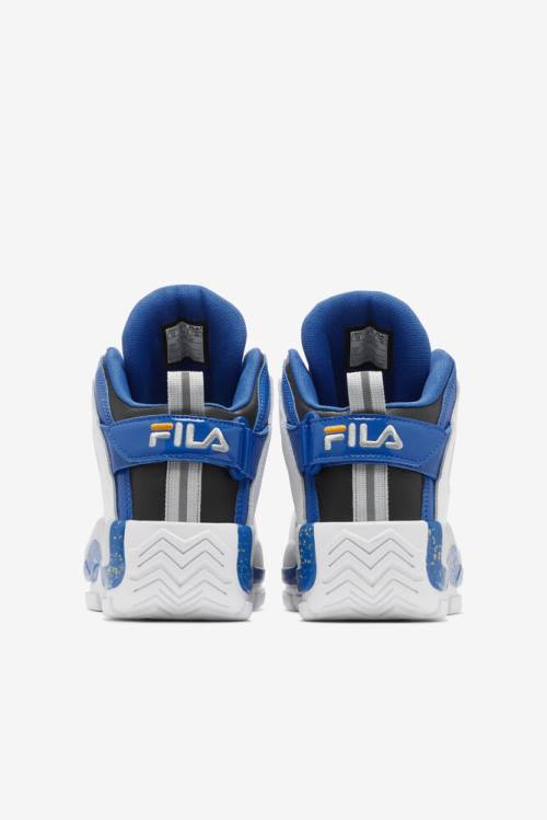 Fila Grant Hill 2 Superge Moški Bela / Modra / Limona | Fila431XF