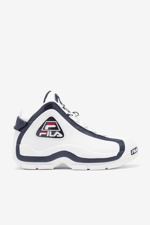 Fila Grant Hill 2 Superge Moški Bela / Mornarica / Rdeča | Fila671QA