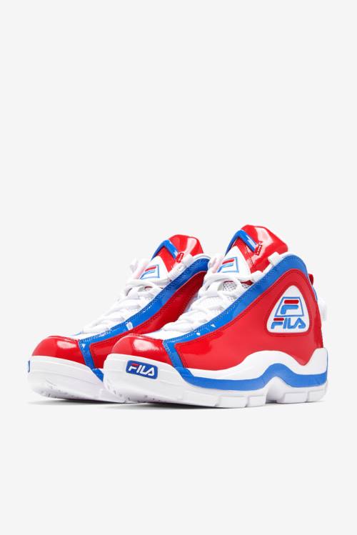 Fila Grant Hill 2 Superge Moški Bela / Rdeča / Modra | Fila951SD