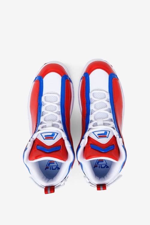 Fila Grant Hill 2 Superge Moški Bela / Rdeča / Modra | Fila951SD