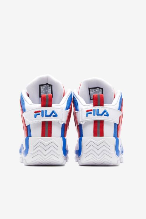 Fila Grant Hill 2 Superge Moški Bela / Rdeča / Modra | Fila951SD