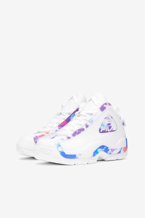 Fila Grant Hill 2 Tie Dye Superge Ženske Bela | Fila356JA