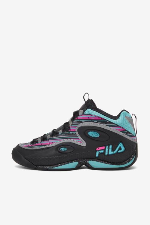 Fila Grant Hill 3 Superge Moški Črna / Roza | Fila517WI