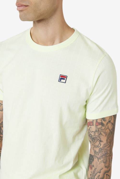 Fila Guillo Tee Majice Moški Bela | Fila645EW