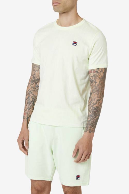 Fila Guillo Tee Majice Moški Bela | Fila645EW