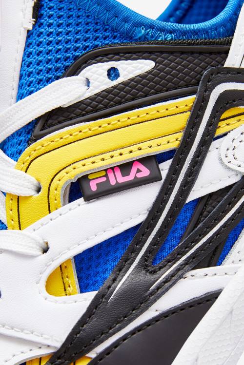 Fila Hallasan Superge Ženske Bela / Črna / Modra | Fila395MG