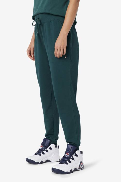 Fila Joelle Jogger Hlače Ženske Olivno Zelene | Fila659US