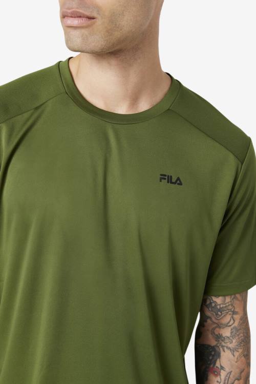 Fila Kaab Crew Majice Moški Črna | Fila481VP