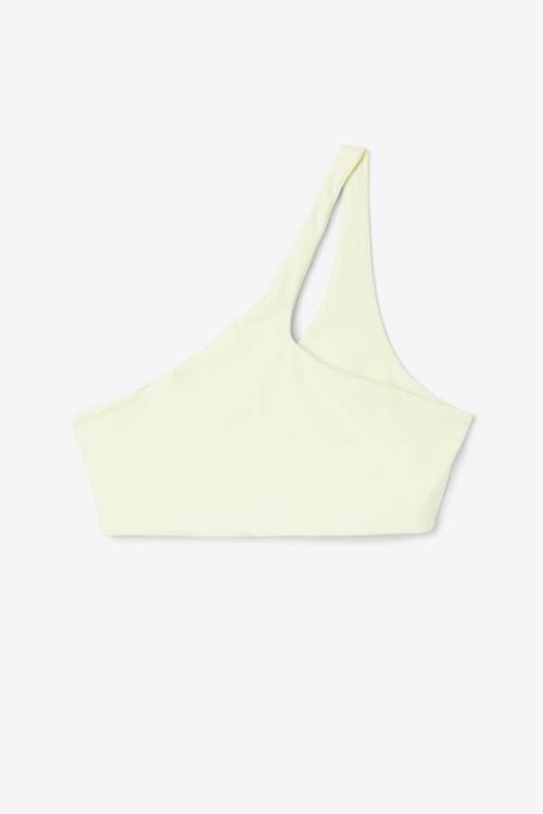 Fila Kady Asymmetric Bra Tops Ženske Rumena | Fila032IQ