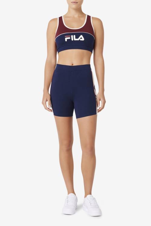 Fila Kairi Bra Tops Ženske Burgundija | Fila815WJ