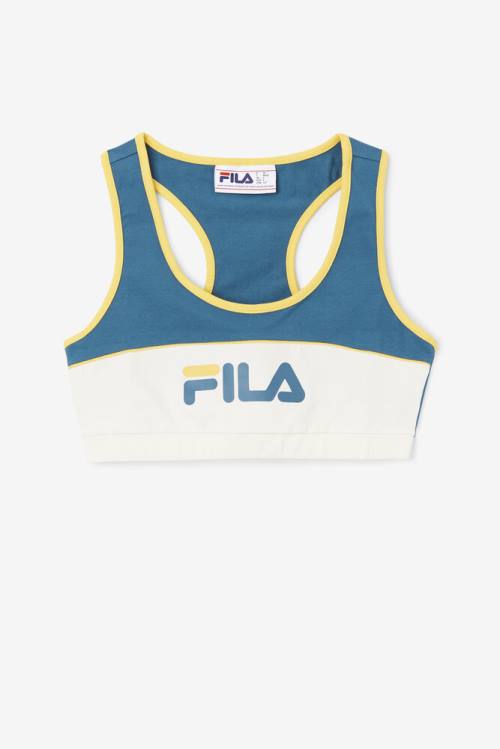 Fila Kairi Bra Tops Ženske Modra Koral | Fila942BU