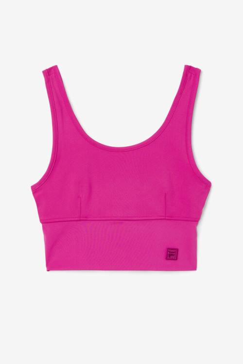 Fila Kora Bra Tops Ženske Roza | Fila286JT