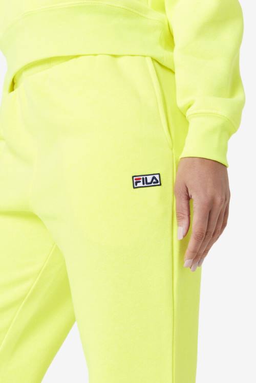 Fila Lassie Jogger Hlače Ženske Rumena | Fila263GS