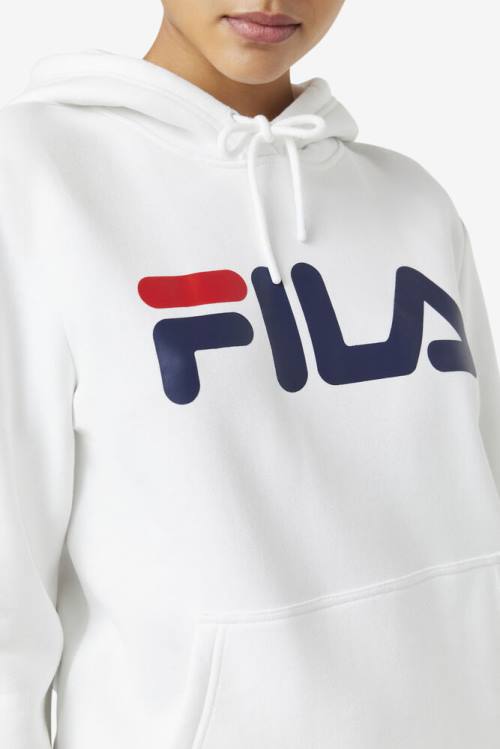 Fila Lucy Pulover s kapuco Ženske Bela / Mornarica | Fila439HU