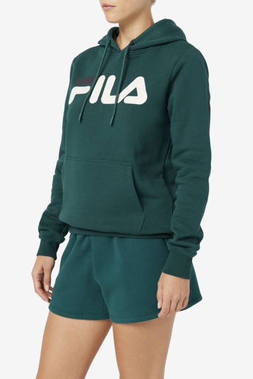 Fila Lucy Pulover s kapuco Ženske Olivno Zelene | Fila742EB