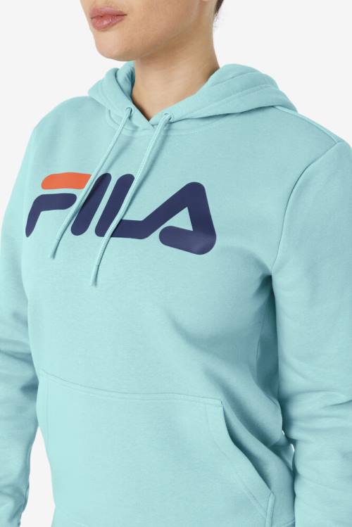 Fila Lucy Pulover s kapuco Ženske Svetloba Modra / Mornarica | Fila705KN