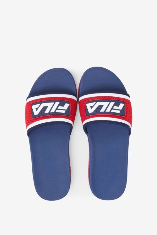 Fila Lunar Natikači Moški Modra / Rdeča / Bela | Fila862DR