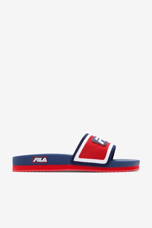 Fila Lunar Natikači Moški Modra / Rdeča / Bela | Fila862DR