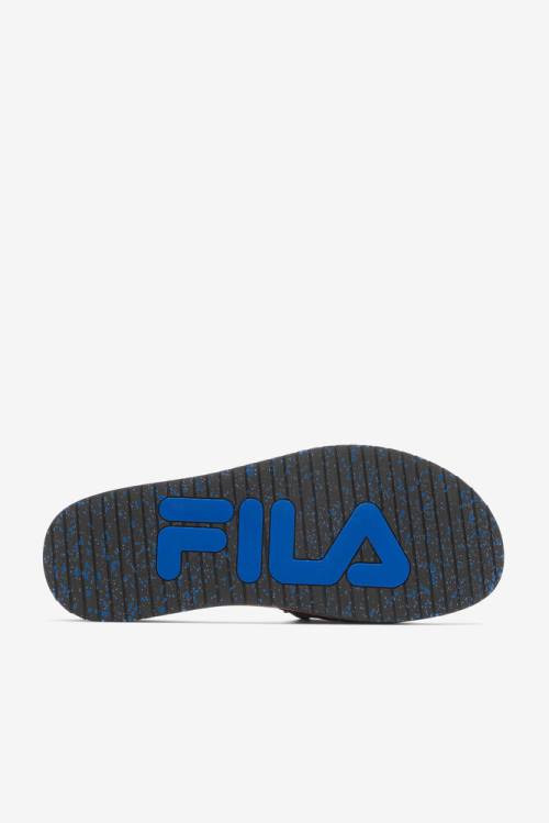 Fila Lunar Natikači Moški Črna / Modra / Rdeča Oranžna | Fila268NO