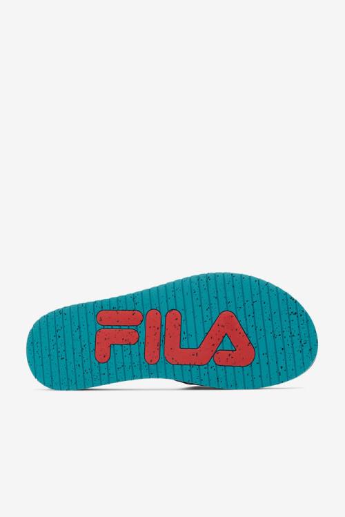 Fila Lunar Natikači Moški Črna / Turkizna / Rdeča | Fila859FL