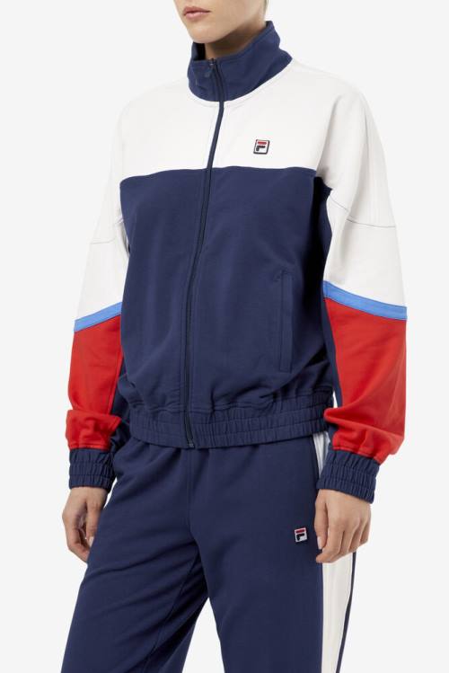 Fila Makayla Track Jakne Ženske Mornarica | Fila742NV