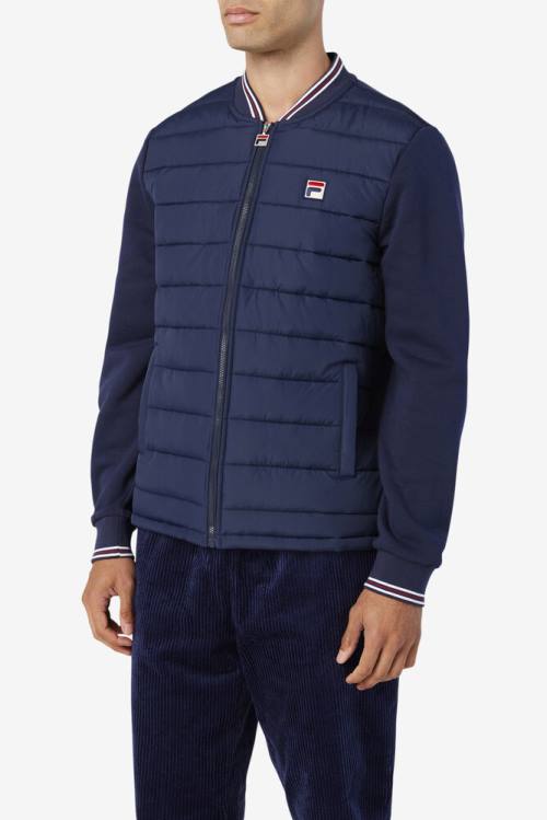 Fila Marco Puffer Jakne Moški Mornarica | Fila964LC