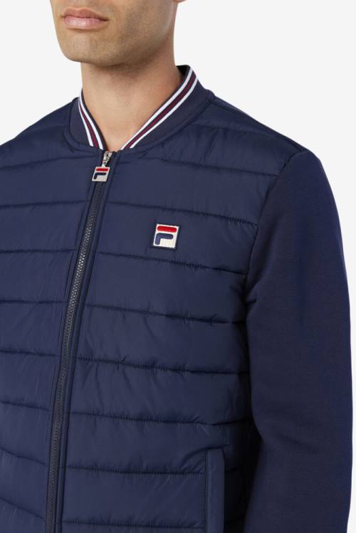 Fila Marco Puffer Jakne Moški Mornarica | Fila964LC