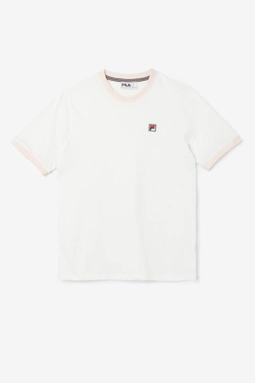 Fila Marconi Ringer Tee Majice Moški Roza | Fila806SV