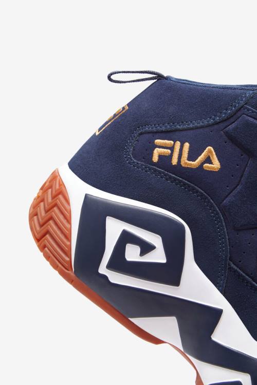 Fila Mb Superge Moški Mornarica / Bela / Kovinski Zlato | Fila396DB