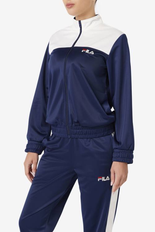 Fila Mckenna Track Jakne Ženske Mornarica | Fila590UK